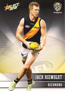 2012 Select AFL Champions #160 Jack Riewoldt Front